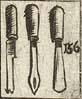 Two pointed grooving tool; Grooving tool; Chisel