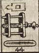 Stationer's cutting knife; Bookbinder's Plow; Folding hinge