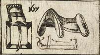 Girth buckle; Saddle tree; Sliding seat; Girth web; Surcingle or wonnty