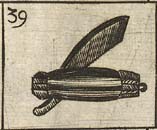 Barber's chafing dish; Razor