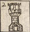 Triple towered tower