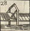 Wooden drawbridge