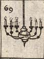 Hanging candlestick