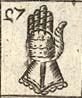 Left hand gauntlet