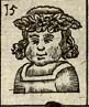 Bacchus' face