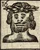 Wood-man's face